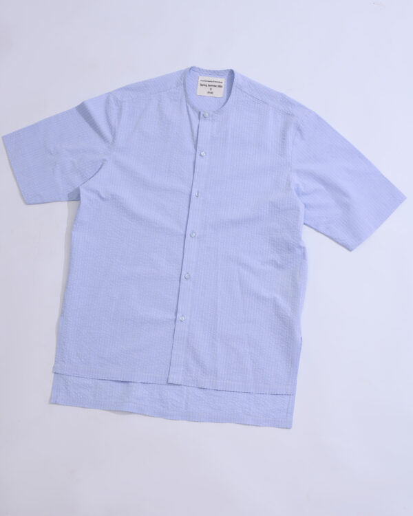 Reimagined Seersucker Set – Shirt & Trousers
