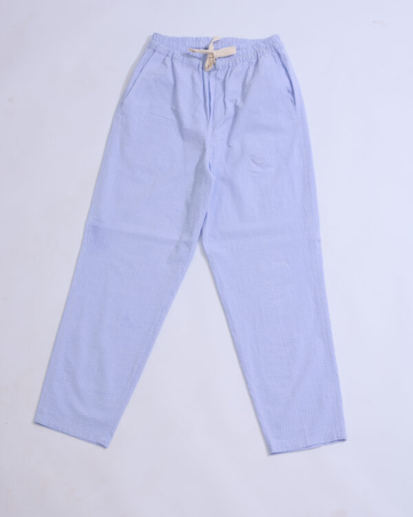 Reimagined Seersucker Set – Shirt & Trousers