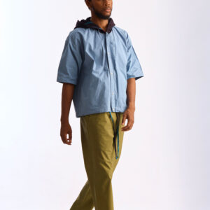 Ìlà Trousers with Aso Oke Ankle Detail